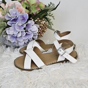 Tucker + Tate White Strappy Sandals